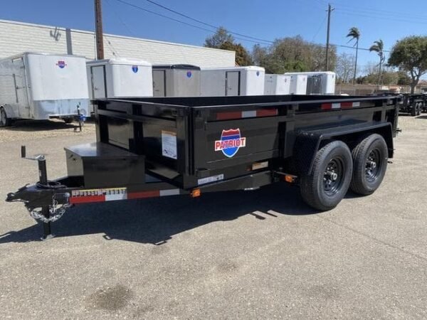 Carry-On 6 X 12 Patriot Dump 12K Trailer